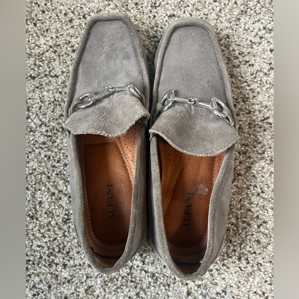 Alfani Loafer Grey Men’s Size 8 - Picture 2 of 4